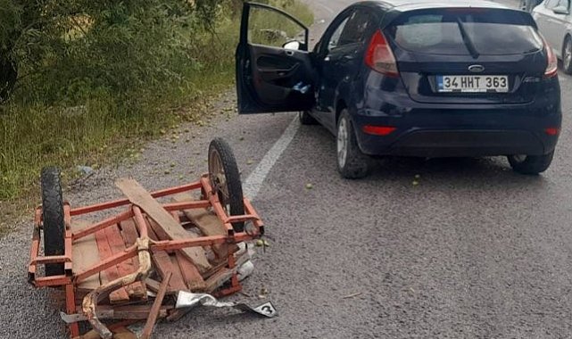 Bayburt'ta trafik kazası: 1 kişi hayatını kaybetti