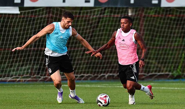 Beşiktaş, ST Patrick's maçı hazırlıklarına başladı