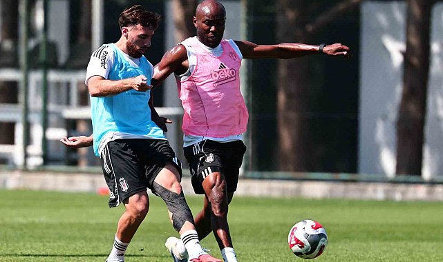 Beşiktaş, St. Patrick's maçı hazırlıklarını sürdürdü