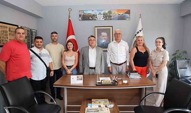 BEUN Rektörü Özölçer'den Karaelmas Gazeteciler Derneği'ne ziyaret