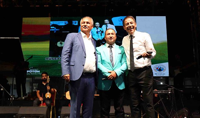 Beyağaç Kültür ve Tarhana Festivalinde Mustafa Yıldızdoğan rüzgarı esti