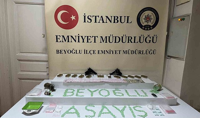 Beyoğlu'nda uyuşturucu operasyonu