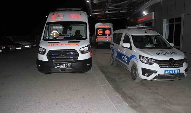 Beyşehir'de bir kişi tanımadığı şahıs tarafından bıçaklandı