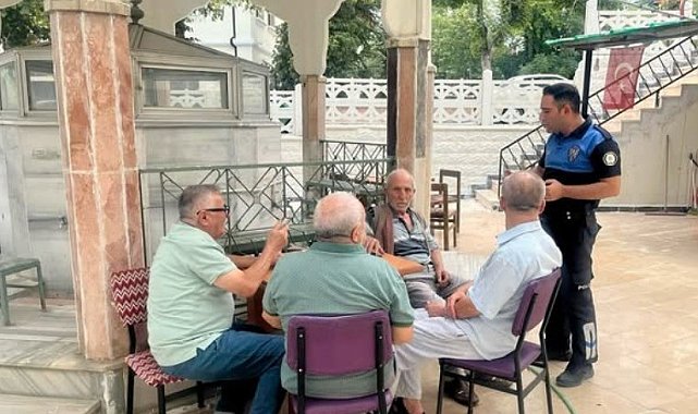 Bilecik'te polis ekiplerinden dolandırıcılıkla mücadeleye yönelik bilgilendirme çalışması