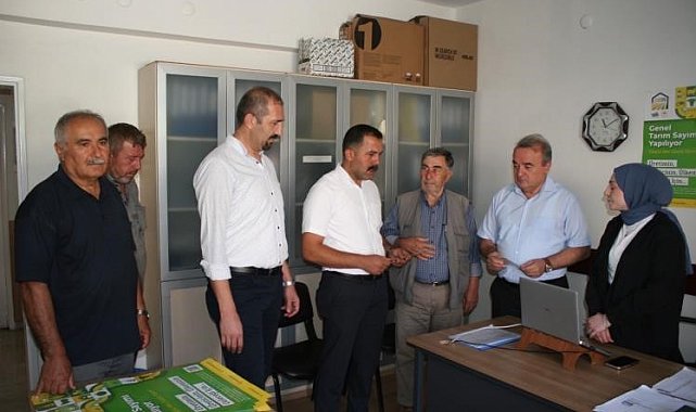Bilecik'te "Genel Tarım Sayımı" projesi hayata geçirildi