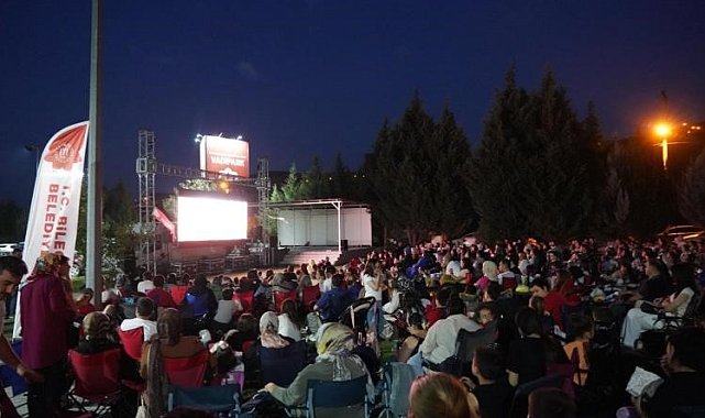 Bilecik'te Vadipark sinema geceleri sona erdi