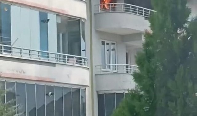 Bingöl'de apartman yangını