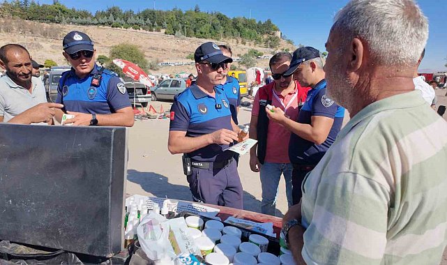 Bit pazarında bozulmuş gıdaya rastlanmadı