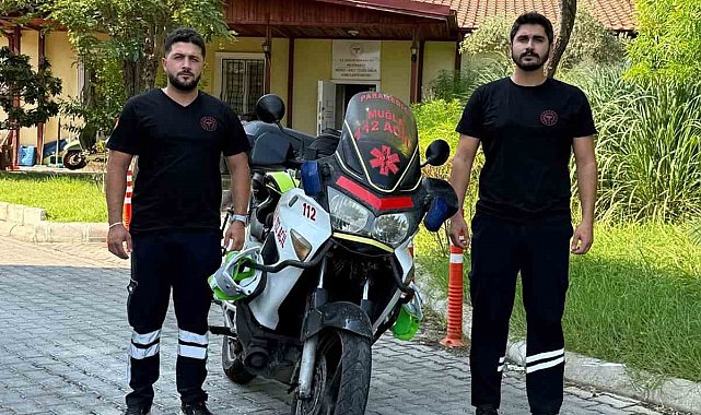 Bodrum ve Marmaris'te 112 motorize ekipleri görevlendirildi