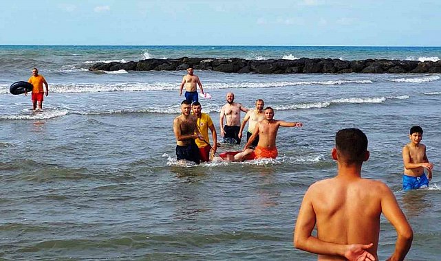 Boğulma vakalarının arttığı Samsun'da "denize girilmemesi" uyarısı