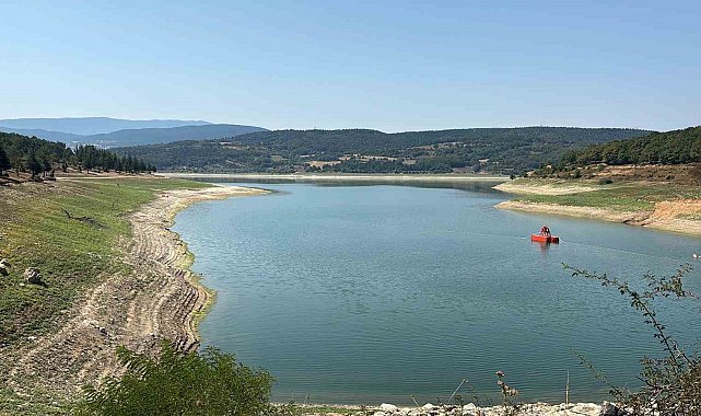 Bolu'nun içme suyunun karşılandığı göl, alarm veriyor: Su seviyesi yüzde 30 düştü