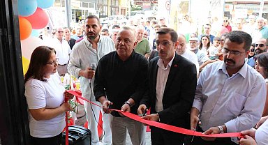 Bozdoğan'da kurdeleler çocuklar için kesildi