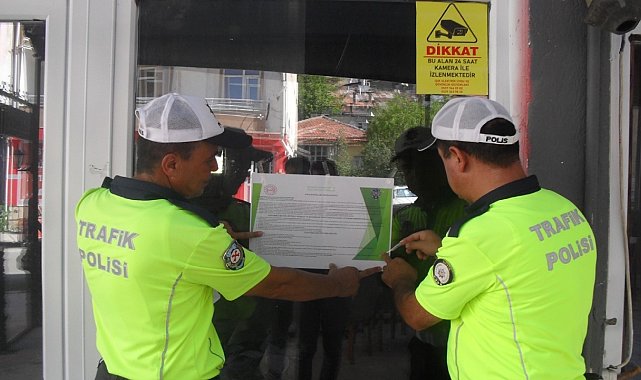 Bozkır'da trafik denetimleri