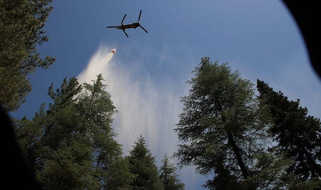 Bozyazı'daki orman yangını kontrol altına alındı