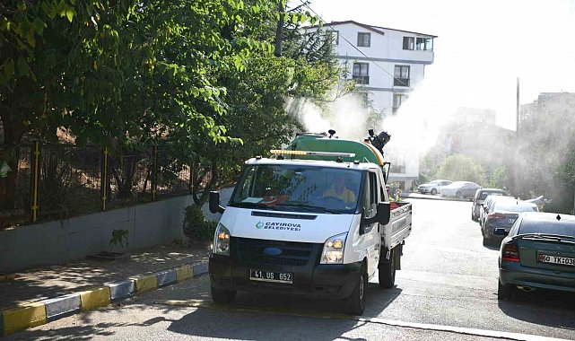 Bulaşıcı hastalıklara karşı ilaçlama yapılıyor