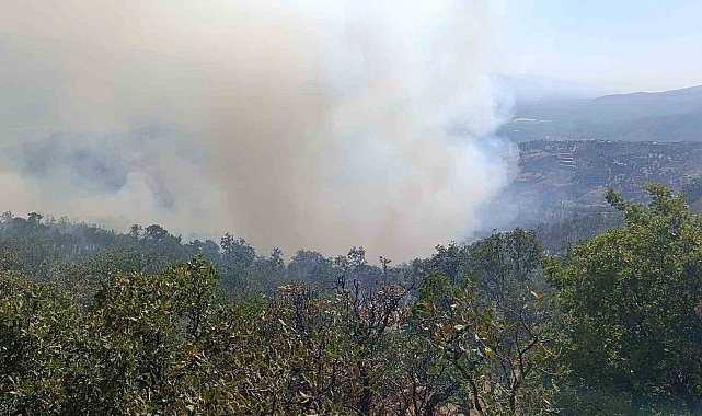 Buldan yangın göletlerinde su azaldı