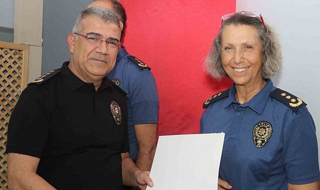Burdur'da 120 emniyet personeline başarı belgesi verildi