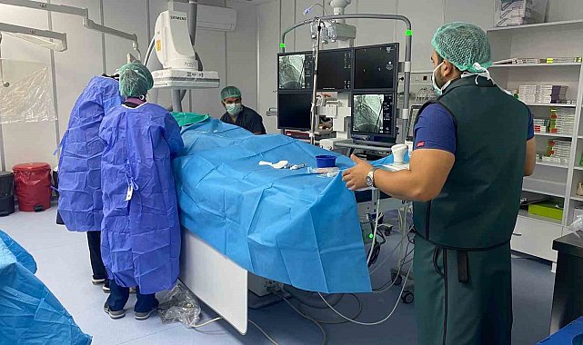 Bursa İnegöl Devlet Hastanesi'nde Anjiyo ünitesi yeniden hizmet vermeye başladı