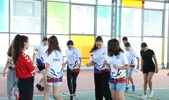 Büyükşehir Spor AŞ'nin yaz spor okullarında 3'üncü dönem başladı