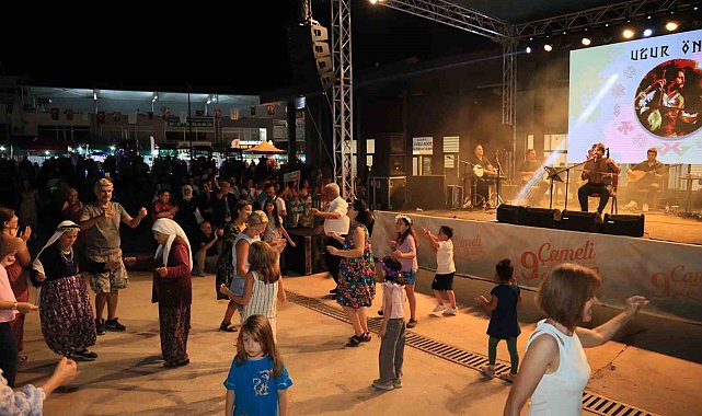 Çameli'nde festival coşkusu Uğur Önür ile yaşandı