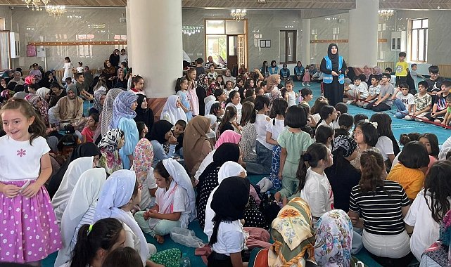 Camii çocuk buluşması gerçekleştirildi