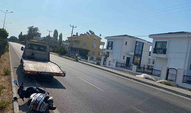 Çanakkale'de motosiklet kazası: 1 ölü, 1 yaralı