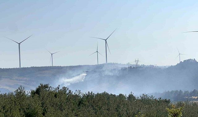 Çanakkale'de orman yangınına müdahale kapasitesi arttırıldı