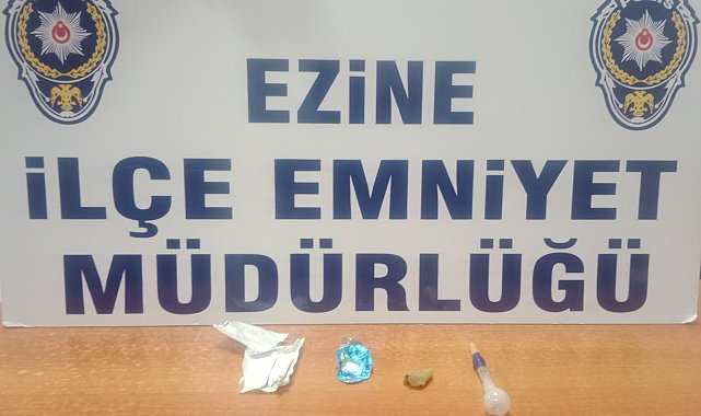 Çanakkale'de uyuşturucu operasyonu: 1 tutuklama