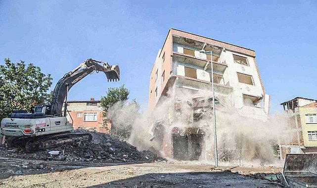 Canik'te depreme dayanıksız 741 bina yıkılıyor