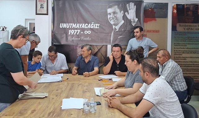 CHP Selendi'de delege seçimleri tamamlandı