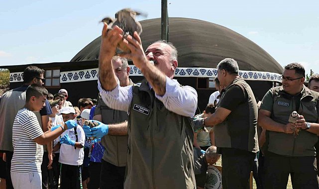 Çorum'da 120 kınalı keklik doğaya salındı