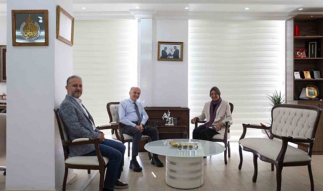 Cumhurbaşkanı Başdanışmanı Oruç'tan, Başkan Özlü'ye ziyaret