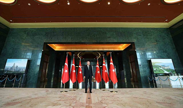 Cumhurbaşkanı Erdoğan, 30 Ağustos Zafer Bayramı tebriklerini kabul etti