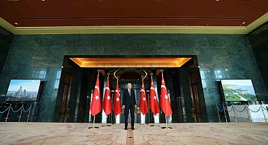 Cumhurbaşkanı Erdoğan, 30 Ağustos Zafer Bayramı tebriklerini kabul etti