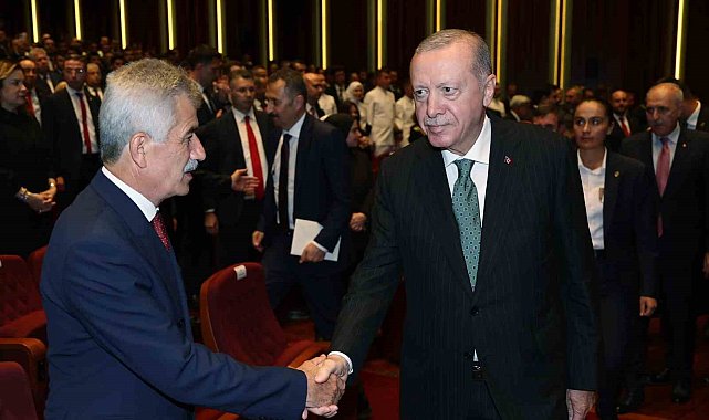 Cumhurbaşkanı Erdoğan: "Tüm gayemiz, ecdattan tevarüs ettiğimiz emsalsiz mirası daha da zenginleştirip gelecek kuşaklara aktarmak"