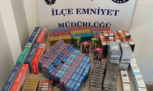 Datça'da kaçak tütün ele geçirildi