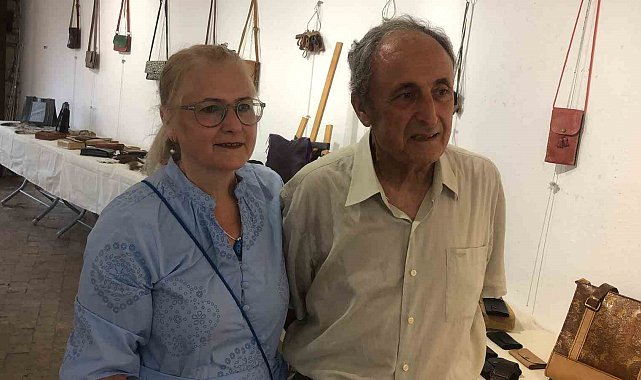 Datça'ya yerleşti, deriden sanata uzanan yolculuğa çıktı