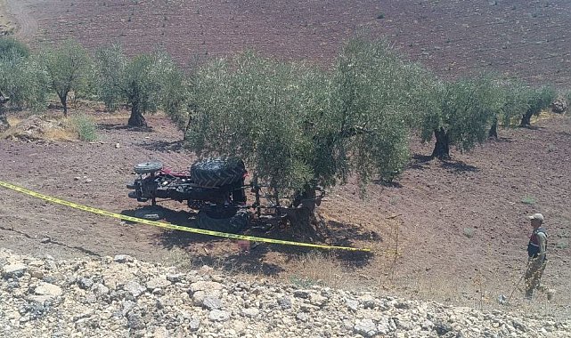 Devrilen traktörde bulunan 10 aylık bebek hayatını kaybetti