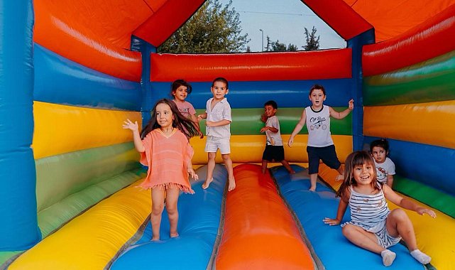 Didimli çocuklar yaz şenliklerinde doyasıya eğlendi