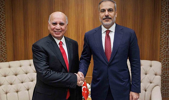 Dışişleri Bakanı Fidan, Iraklı mevkidaşı Hüseyin ile görüştü
