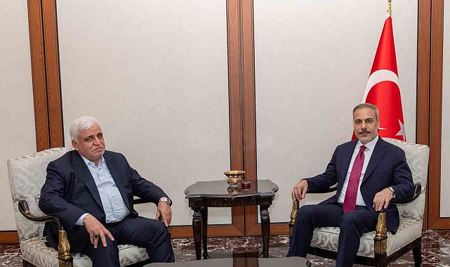 Dışişleri Bakanı Hakan Fidan, Haşdi Şabi Komisyonu Başkanı Falih el-Feyyad ile Ankara'da bir araya geldi.