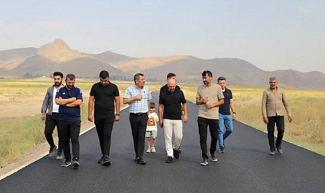 Doğubayazıt'ta 17 milyonluk yol yatırımı