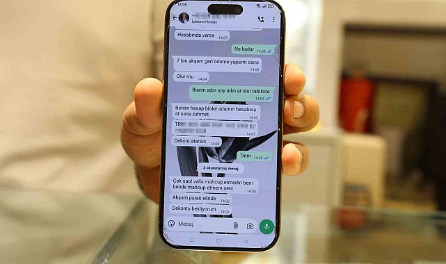 Dolandırıcı yakayı rakamla ele verdi