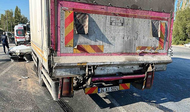 Domaniç'te trafik kazası: 2 yaralı