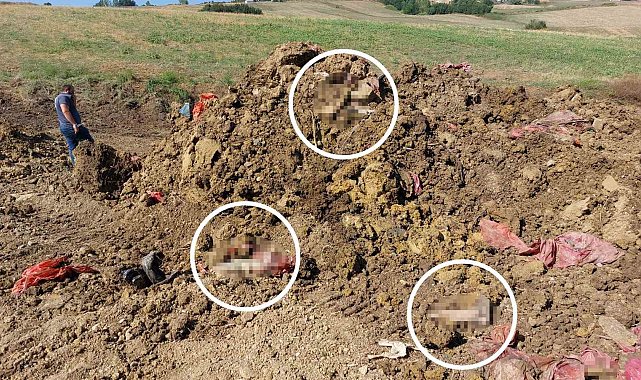 Drenaj çalışmasında bulunan insan ayakları polisi alarma geçirdi