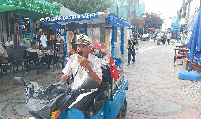 Edirne'nin son seyyar dondurmacısı: 49 Yıldır yollarda