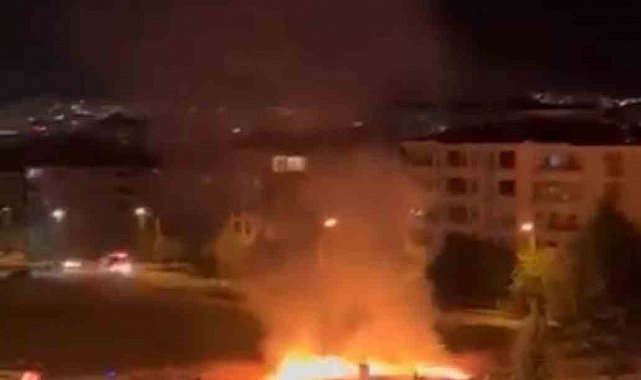 Elazığ'da çıkan yangın söndürüldü