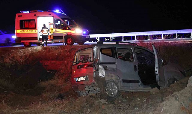 Elazığ'da feci kaza: 4'ü ağır 9 yaralı