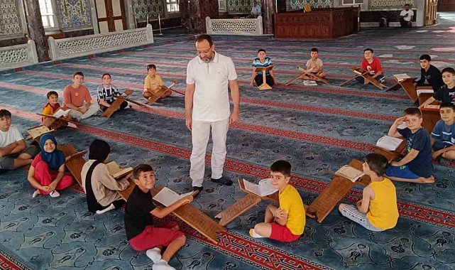 Elazığ'da yaz Kur'an kursları etkinlikleri sürüyor