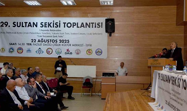 ERVAK 29. Sultan Sekisi toplantısını İspir'de gerçekleştirdi